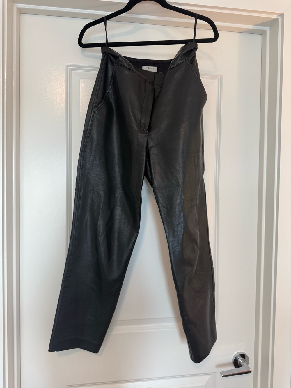 Aritzia Babaton Faux Leather Pants